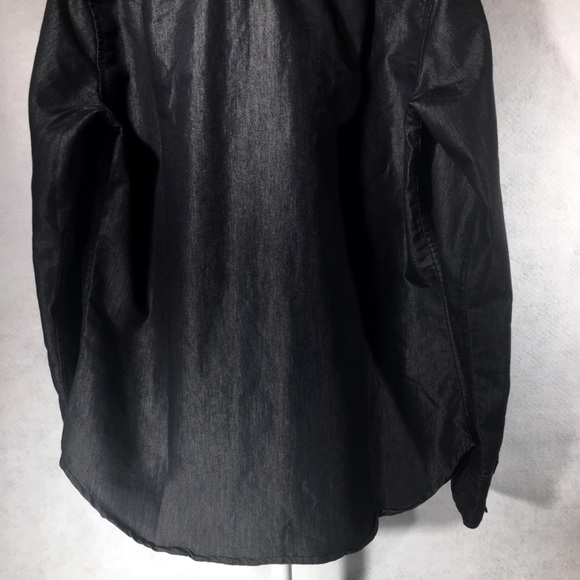 Tapered Dress shirt shiny long-sleeve very soft - Picture 2 of 6